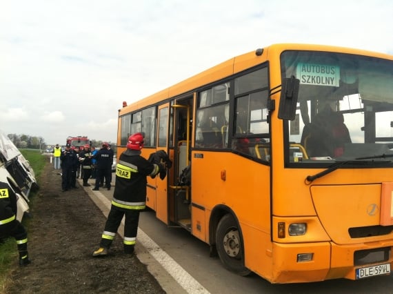 Wypadek autobusu na autostradzie A4 - 5
