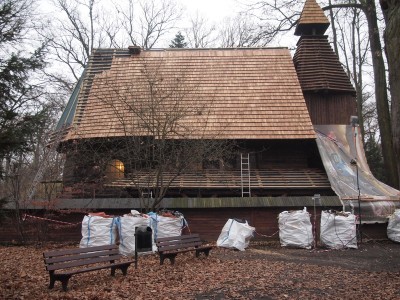 Drewniany kościół w parku Szczytnickim już po remoncie - 5