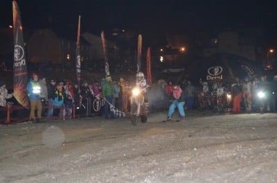 Skijoering w Karpaczu! Śnieg, narty i... motocykle - 19