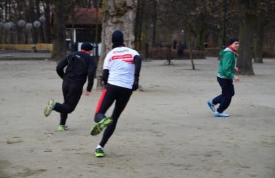 Biegowa drużyna Radia Wrocław po pierwszym treningu - 13