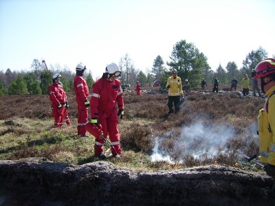 Strażacy podpalili 5,5 hektara wrzosowisk (ZDJĘCIA) - 14