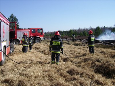 Strażacy podpalili 5,5 hektara wrzosowisk (ZDJĘCIA) - 15