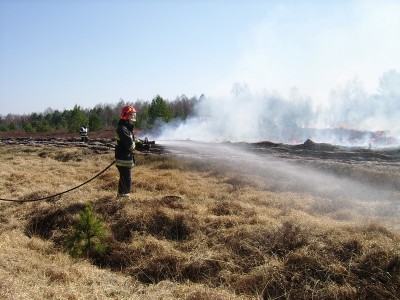 Strażacy podpalili 5,5 hektara wrzosowisk (ZDJĘCIA) - 16