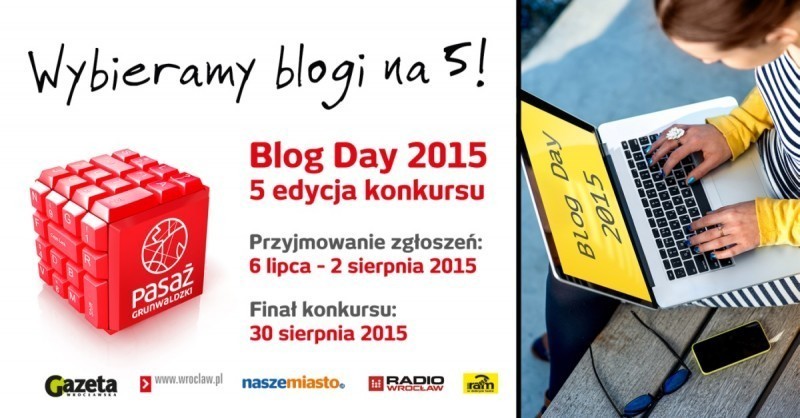 Blog Day 2015: Konkurs internetowych pamiętników - 