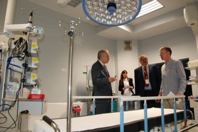 Minister Zembala wizytuje nowy szpital we Wrocławiu - 0
