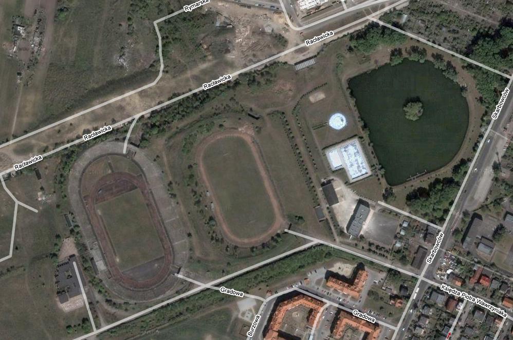 Wrocław - pokrętne losy zapomnianych stadionów (Posłuchaj) - Fot. Google Maps